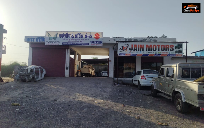 Jain Motors workshop and service centre, Barmer