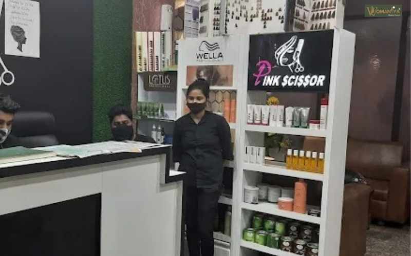 Pink Scissor Unisex Salon, Mathura