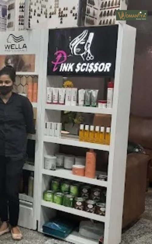 Pink Scissor Unisex Salon | Best Salon & Academy, Mathura