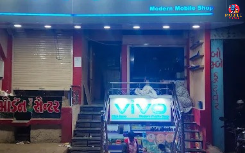 modern mobile shop, Santrampur