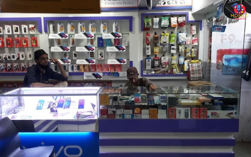 modern mobile shop, Santrampur
